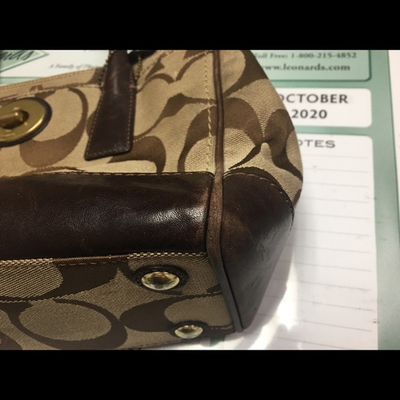 Coach satchel shoulder bag - Picture 7 of 8